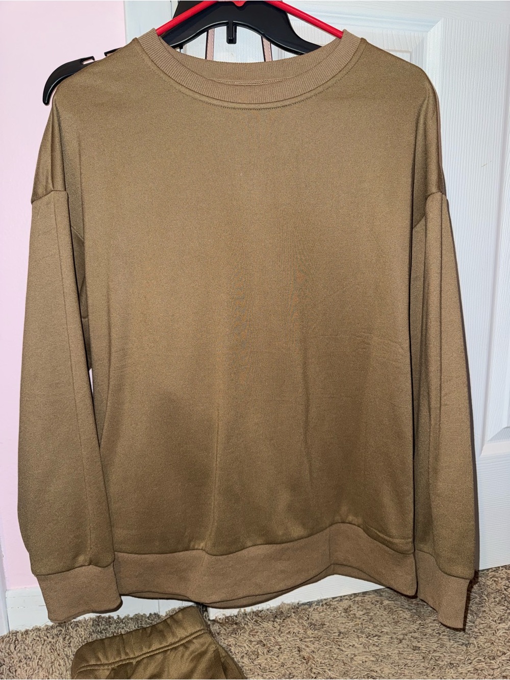 Men's Brown Crewneck Sweater - Unbranded